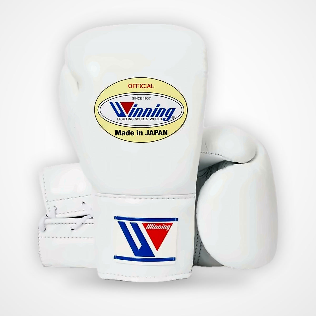 Winning Boxing Gloves Laced-Up